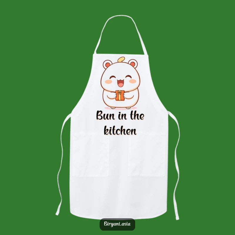 Funny Bao Bun Gift Apron: Bake with Love, a Hilarious Kitchen Gift
