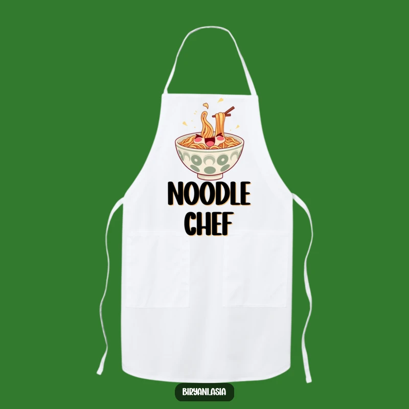 Funny Ramen Juggler Apron - Noodle Chopstick Chef Gear