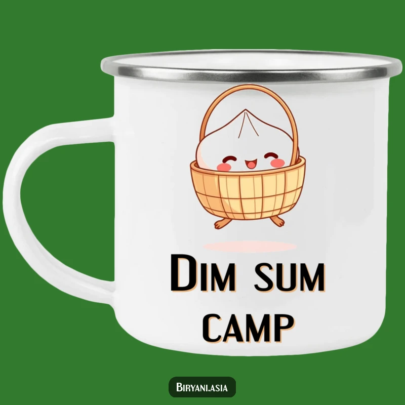 Funny Dim Sum Hopper Camping Mug - Durable Little Legs Cup