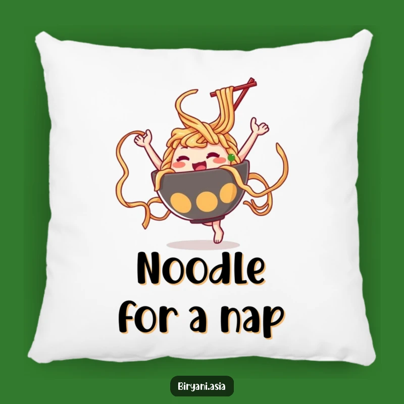 Funny Ramen Dance Pillow: Comfort with a Noodle Twist, a Cozy Gift