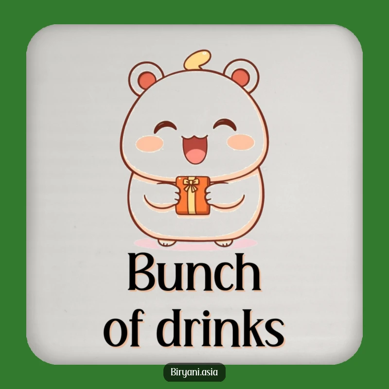 Funny Bao Bun Gift Coasters: Protect Surfaces with Sweetness, a Small Gift