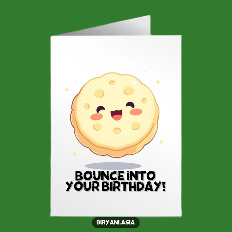 Free Printable Birthday Card: Bouncing Mooncake Joy!