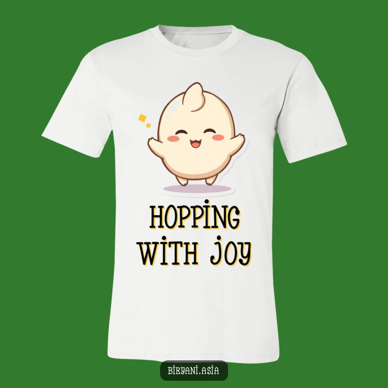 Funny Dumpling Hop T-Shirt: Wear Your Delight, a Hilarious Comfort Tee