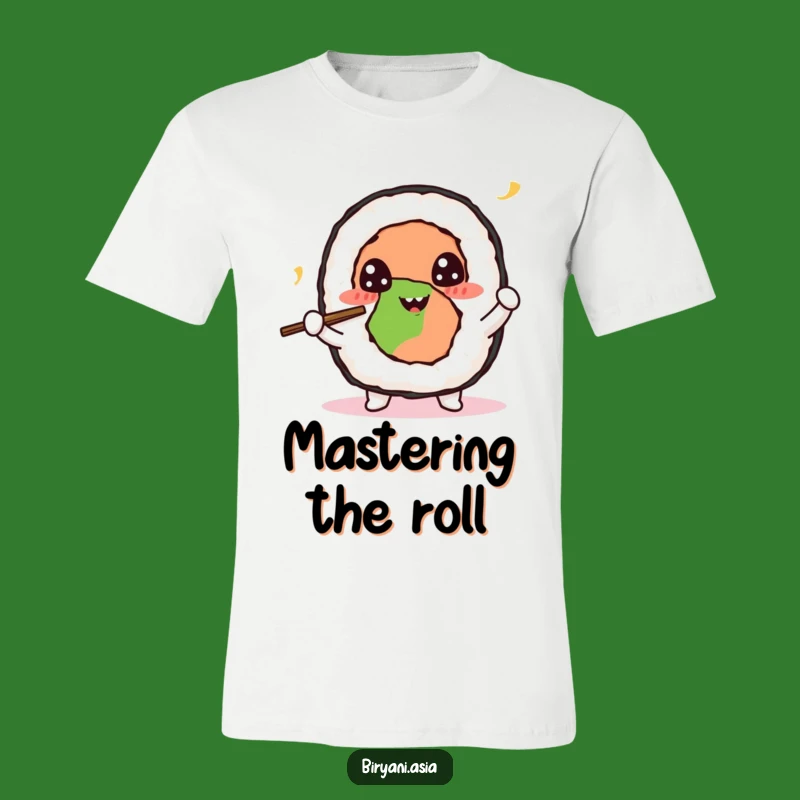 Funny Sushi Roll Juggling T-Shirt: Wearable Skill, a Hilarious Foodie Gift
