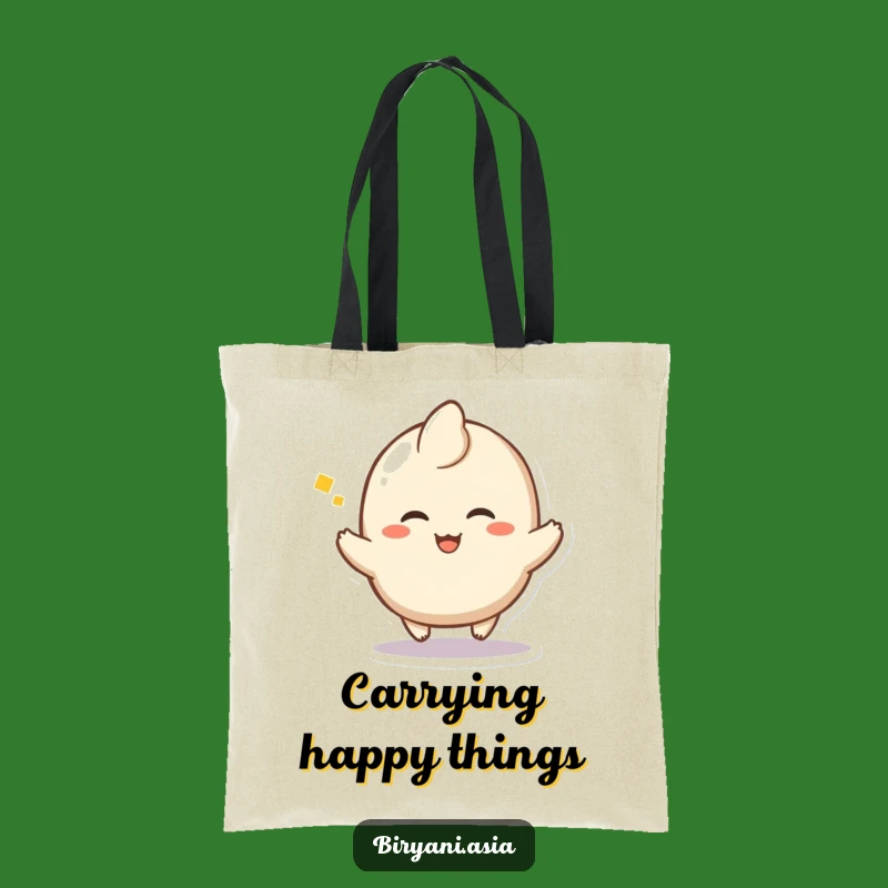 Funny Dumpling Hop Tote Bag: Carry Your Joy, a Versatile Funny Gift