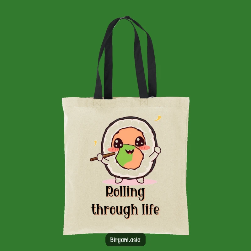 Funny Sushi Roll Juggling Tote Bag: Carry Your Charm, a Versatile Funny Gift